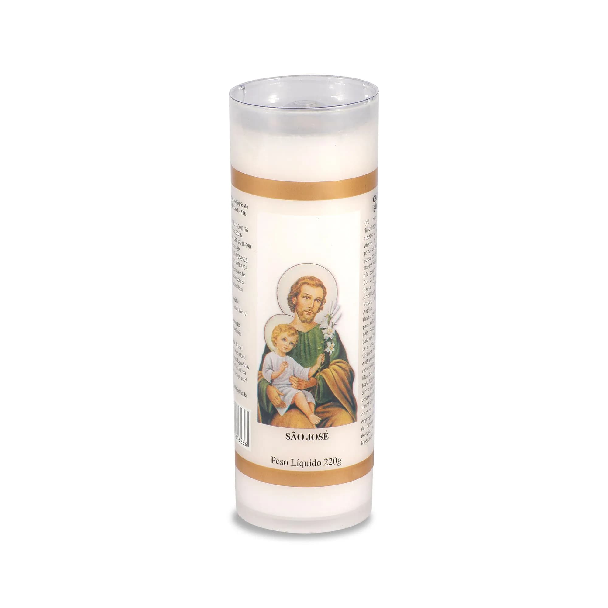 VELA VOTIVA QLZ SAO JOSE 320G