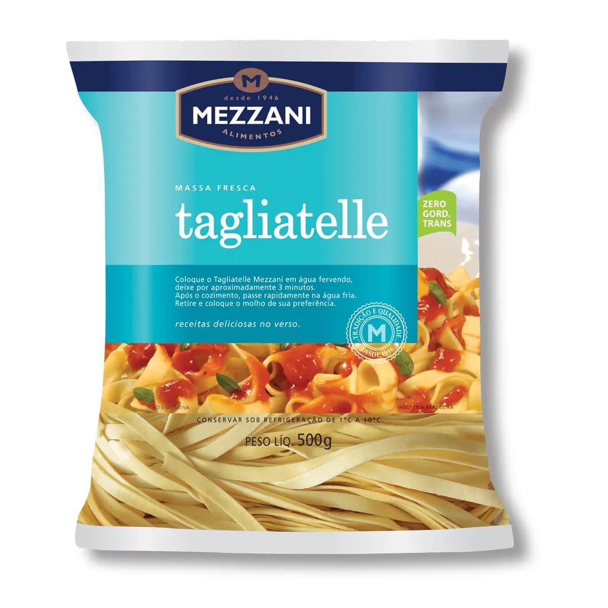 MASSA TAGLIATELLE MEZZANI 500G