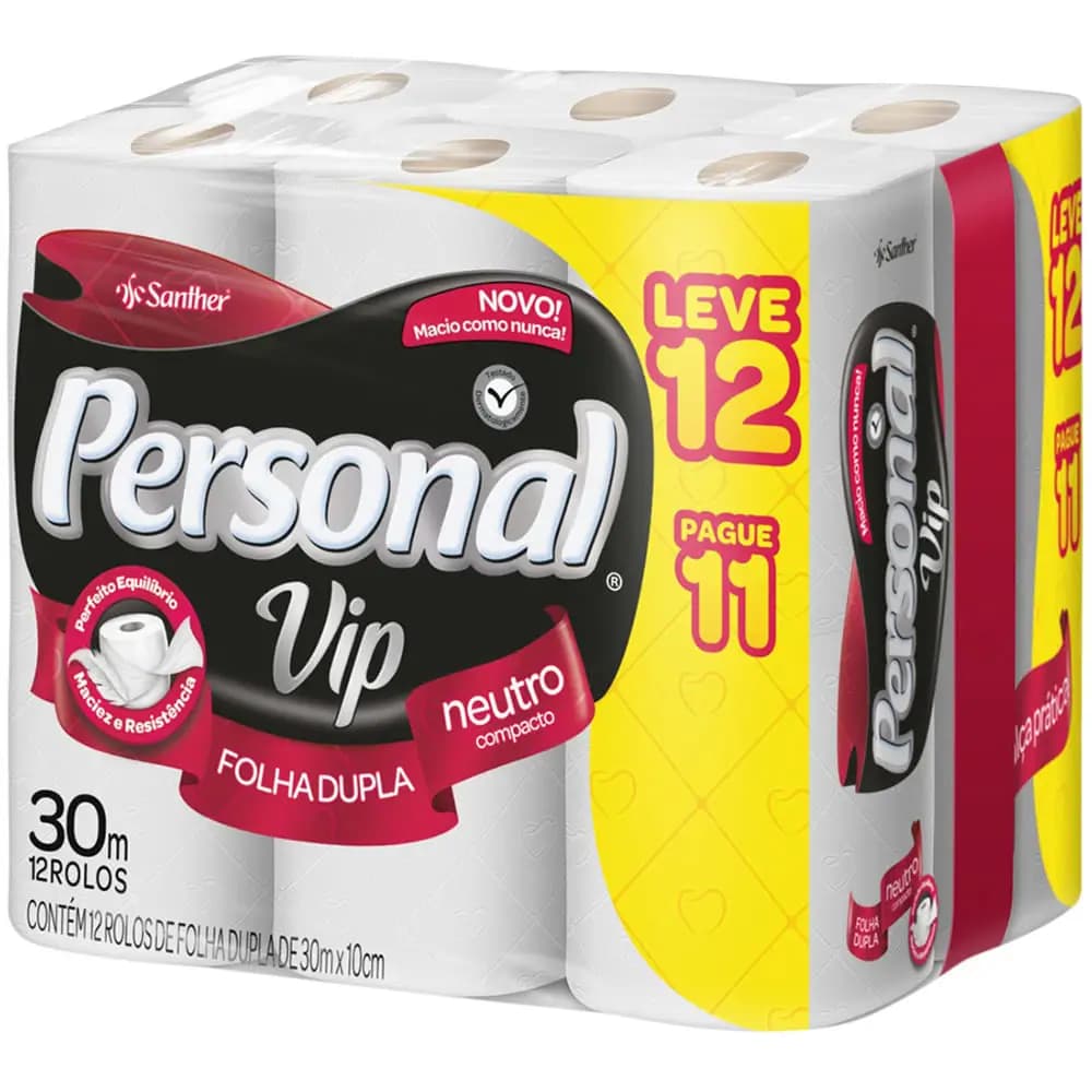 PAPEL HIG PERSONAL VIP FD 12X30M