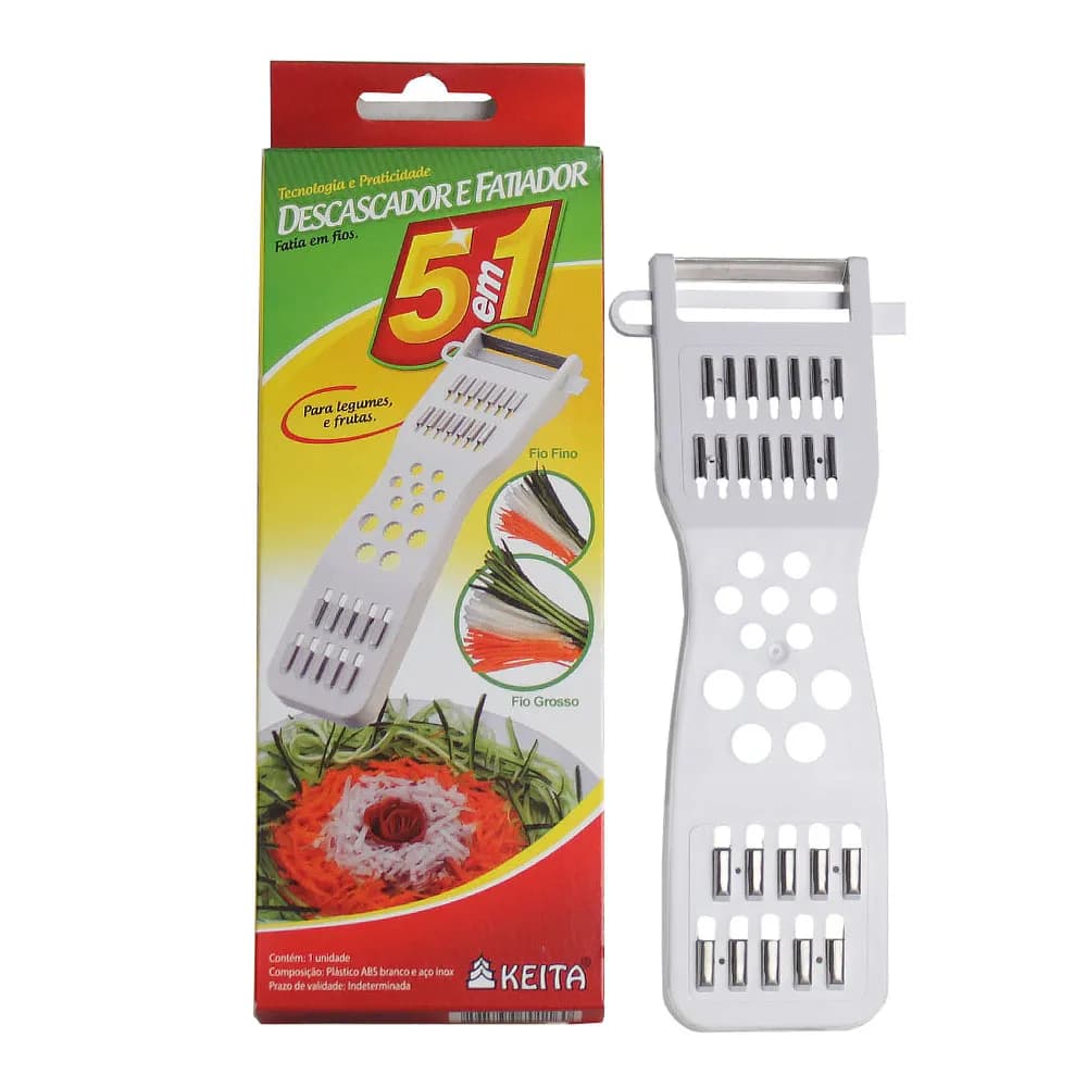 DESCASCADOR E FATIADOR 5EM1 KEITA