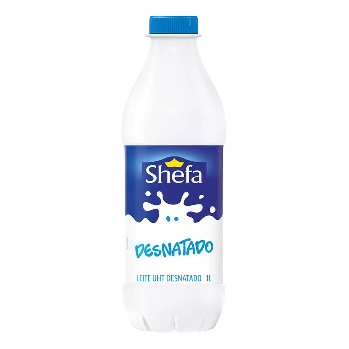 LEITE SHEFA DESNATADO GARRAFA 1L