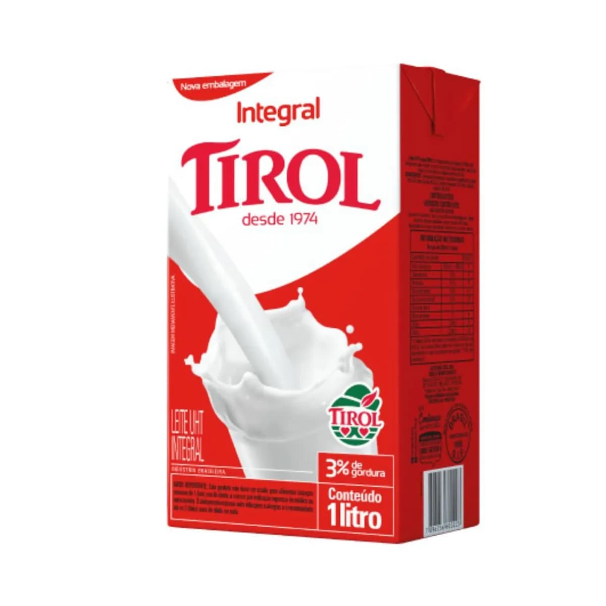 LEITE INTEGRAL TIROL 1L