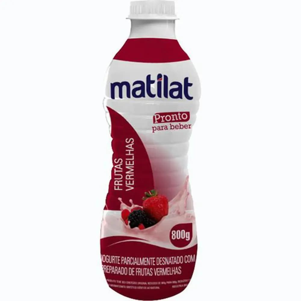 IOGURTE MATILAT 800G FRT VERMELHAS