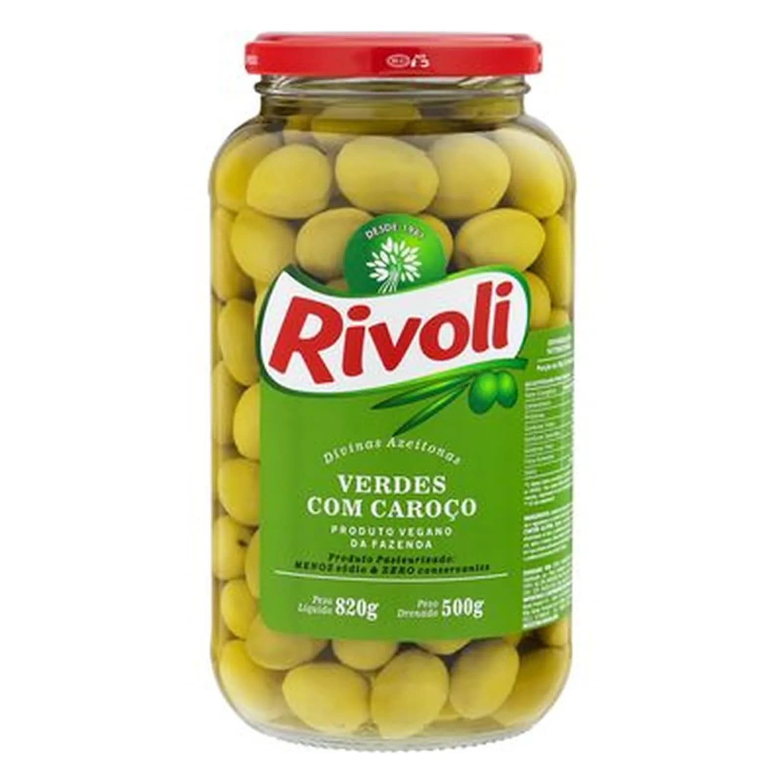 AZEITONA RIVOLI VERDE 500G