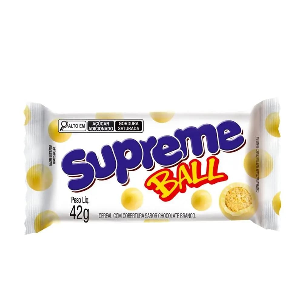 CHOCOLATE SUPREME BALL 42G BRANCO