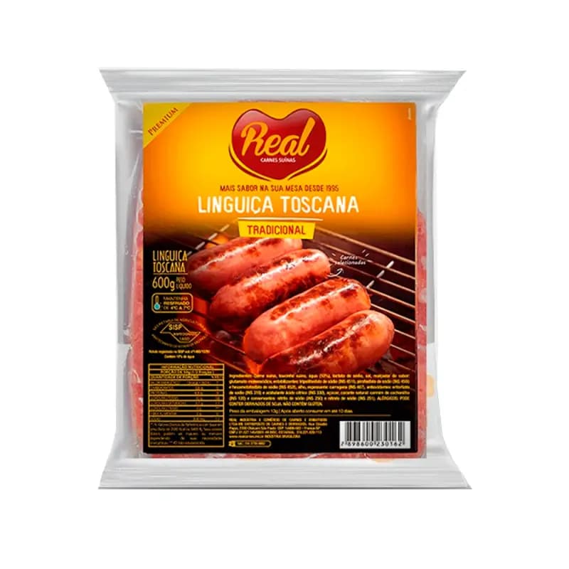 LINGUICA TOSCANA REAL TRAD 600G