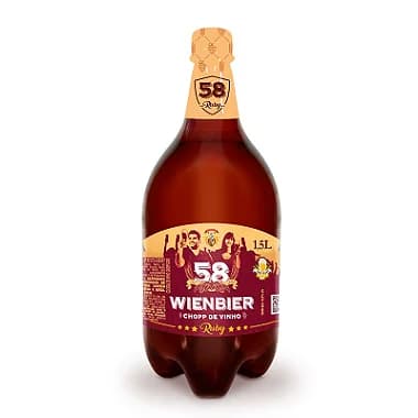 CHOPP DE VINHO 58 WIENBIER RUBY 1,5L