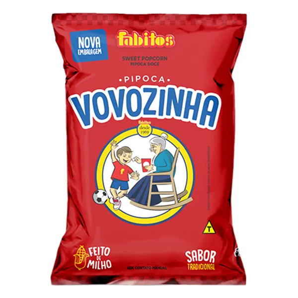 PIPOCA DOCE VOVOZINHA 18G