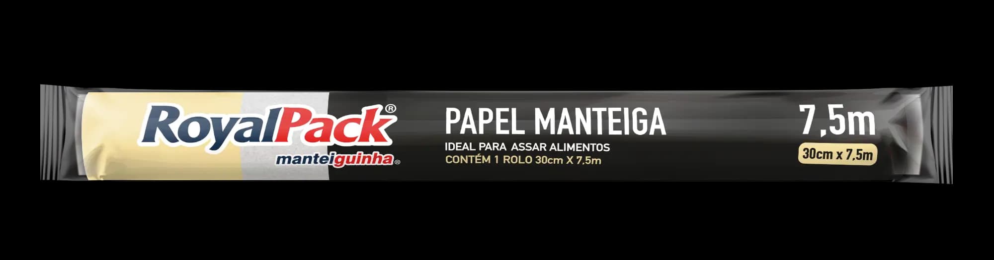 PAPEL MANTEIGA ROYALPACK 30X75M