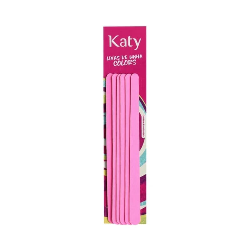 LIXA PUNHAS KATY COLORS PINK C6