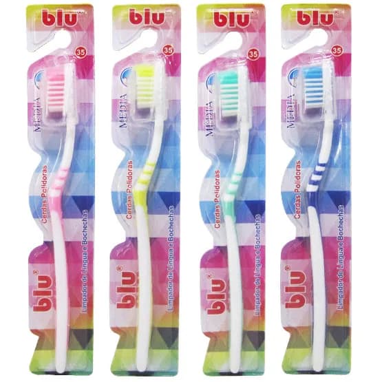 ESCOVA DENTAL BLU MEDIA 35