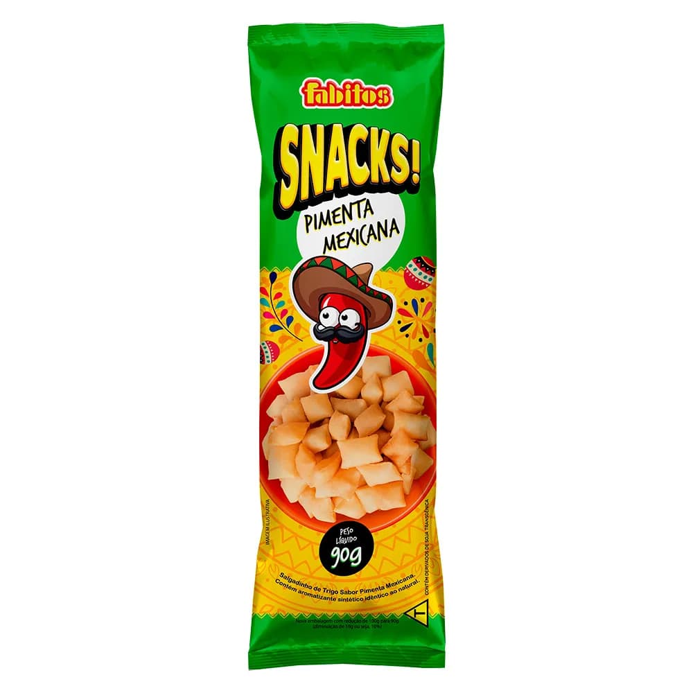 SALG SNACKS FABITOS 100G PIMENTA MEXICANA