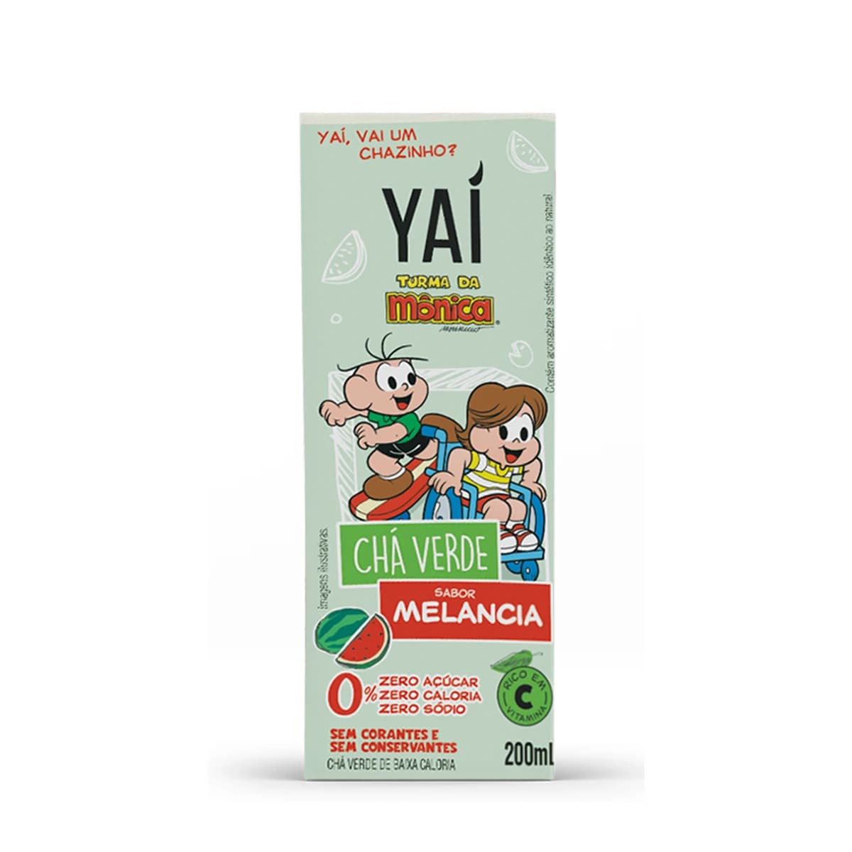 CHA VERDE YAI T MONICA 200ML MELANCIA