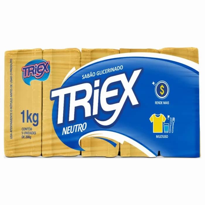 SABAO BARRA TRIEX 1KG NEUTRO