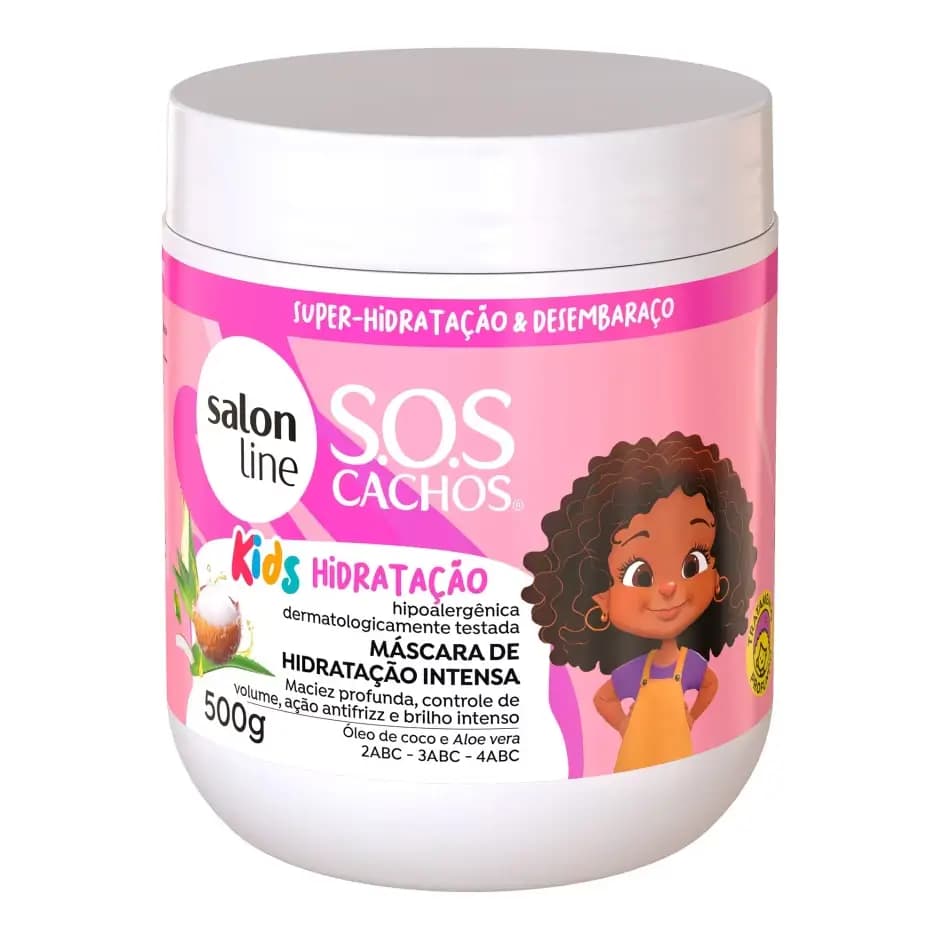 MASCARA SALON LINE SOS CACHOS 500G KIDS