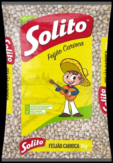 FEIJAO CARIOCA SOLITO 1KG
