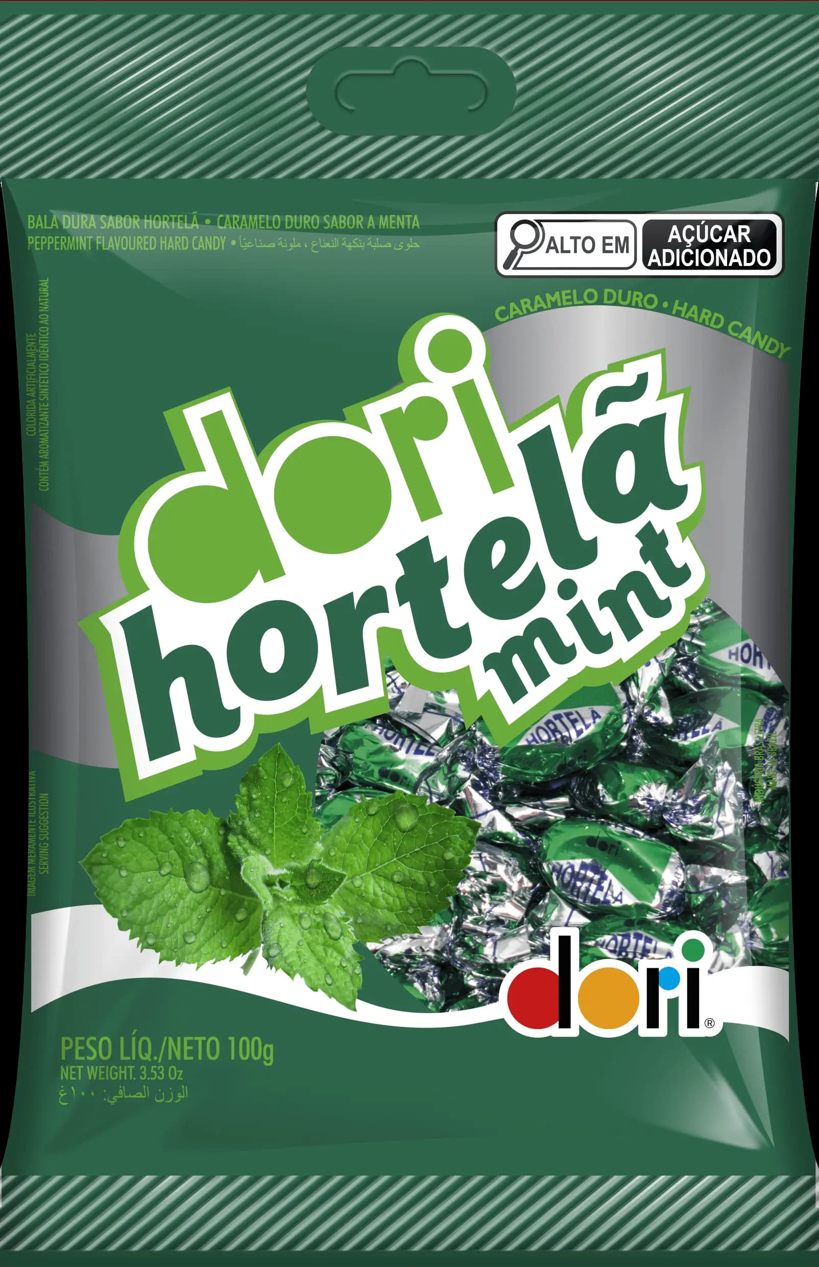 BALA DURA DORI 100G HORTELA MINT