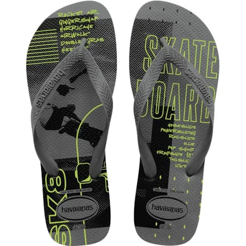 SAND HAVAIANAS TOP ATHLETIC CINZA ACO 3536