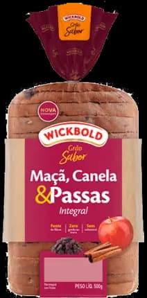 PAO FORMA WICKBOLD MACACANELAPASSAS 500G