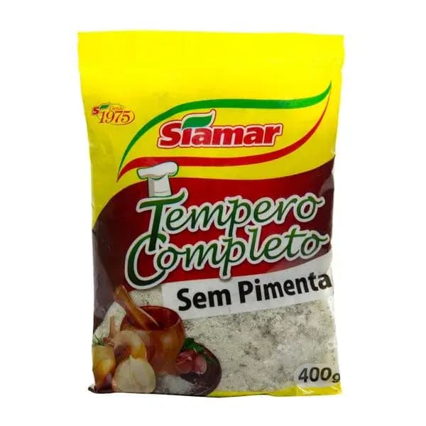 TEMPERO COMPLETO SIAMAR 400G COM PIMENTA