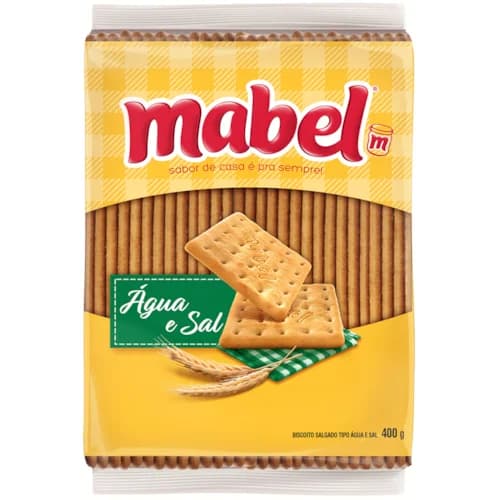 BISC MABEL 400G AGUA E SAL