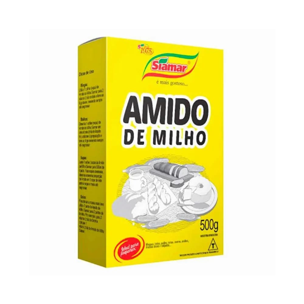 AMIDO DE MILHO SIAMAR CX 500G
