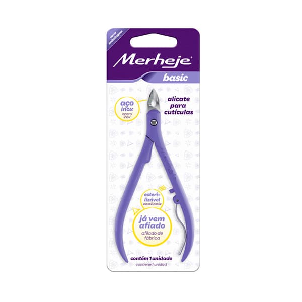 ALICATE CUTICULA MERHEJE LILAS