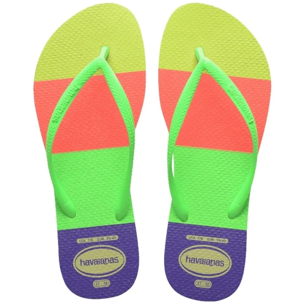 SAND HAVAIANAS SLIM NEON GLOW LIMA 378