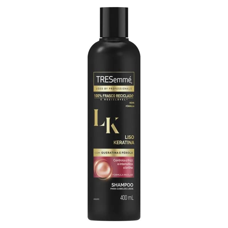 SHAMPOO TRESEMME 400ML LISO KERATINA