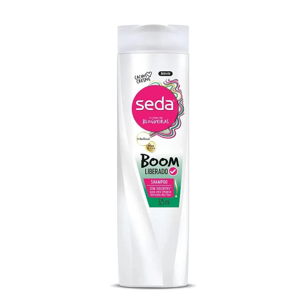 SHAMPOO SEDA 325ML BOOM LIBERADO