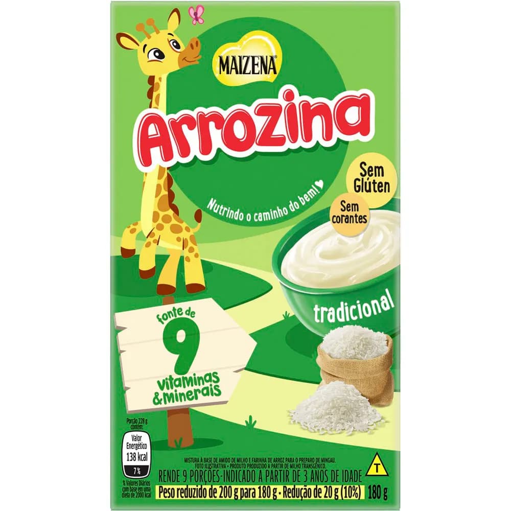 ARROZINA MAIZENA 180GR TRADICIONAL