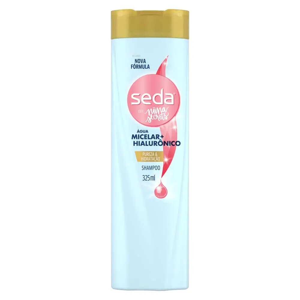 SHAMPOO SEDA 325ML LIMPEZA MICELAR