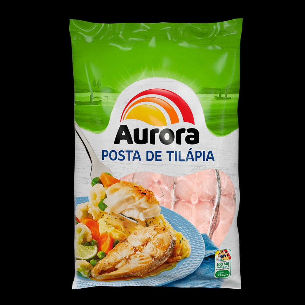 POSTA DE TILAPIA AURORA 400G