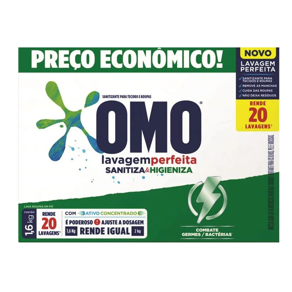 SABAO PO OMO SANITIZAHIGIENIZA 1,6KG