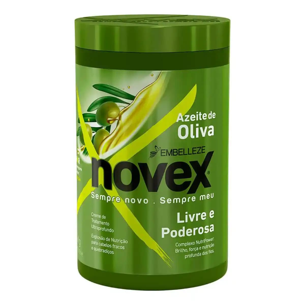 CREME TRATAMENTO NOVEX 1KG AZEITE DE OLIVA