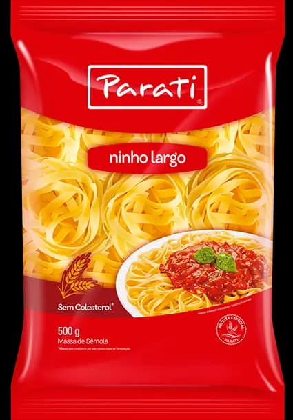 MACARRAO PARATI 500G NINHO LARGO
