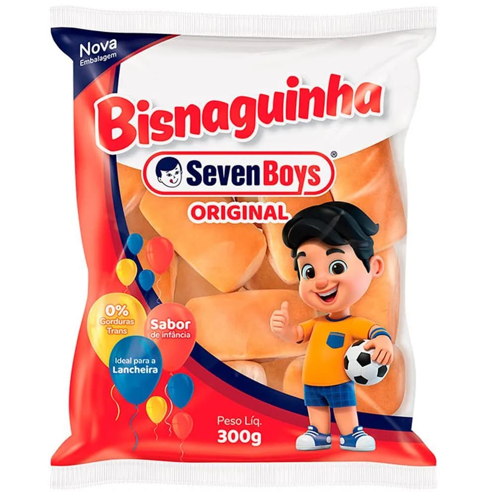BISNAGUINHA SEVEN BOYS 300G