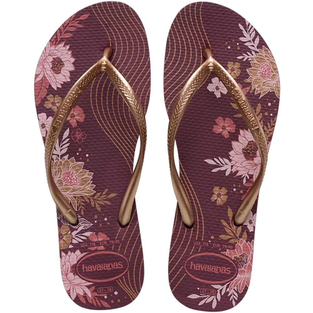 SAND HAVAIANAS SLIM ORIGANIC TERRA ROXA 378