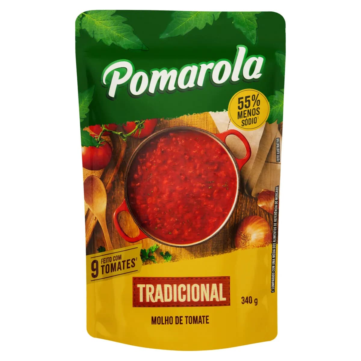 MOLHO REF POMAROLA CLASSICO 340G