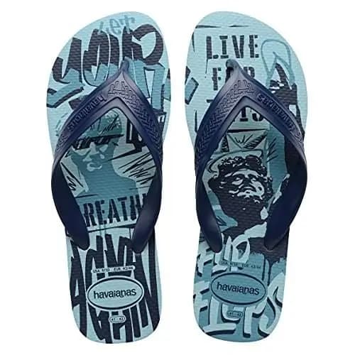 SAND HAVAIANAS TOP MAX STREET AZUL WATER 390