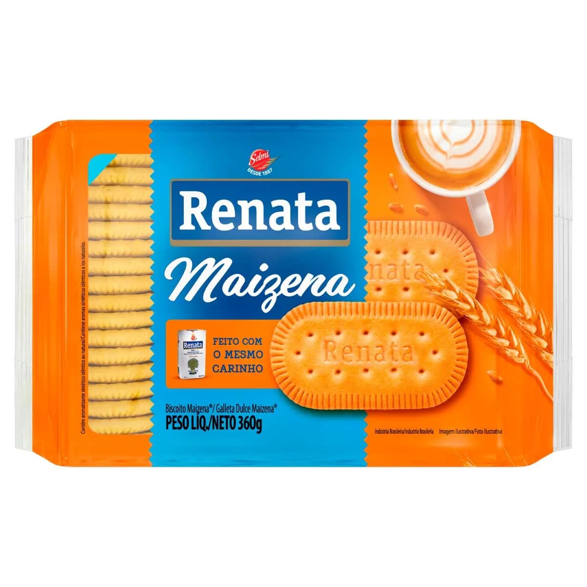 BISC RENATA 360G MAIZENA