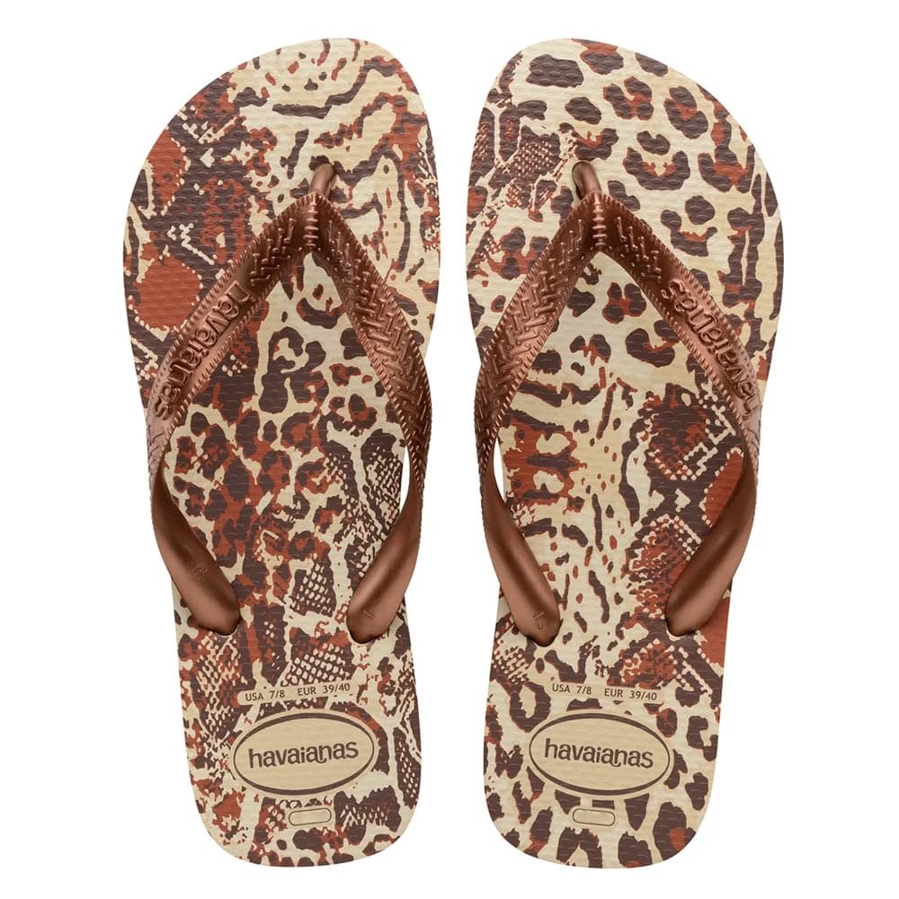 SAND HAVAIANAS TOP ANIMALS AREIACOBRE 390