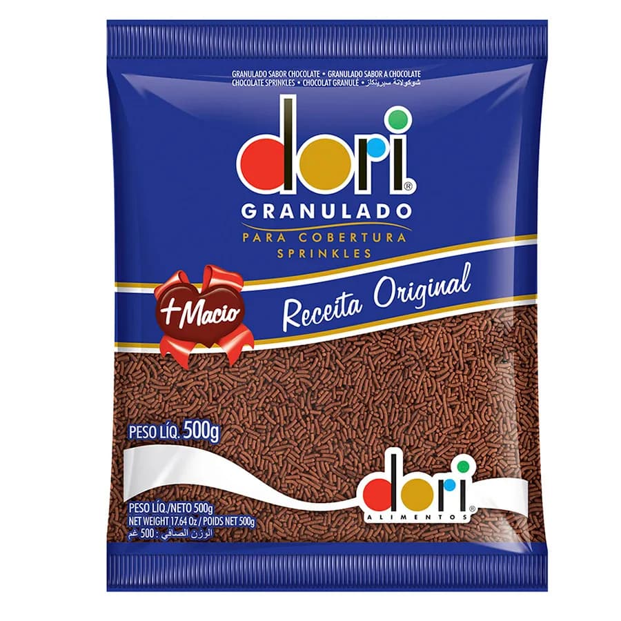 CHOCOLATE GRANULADO DORI 500G