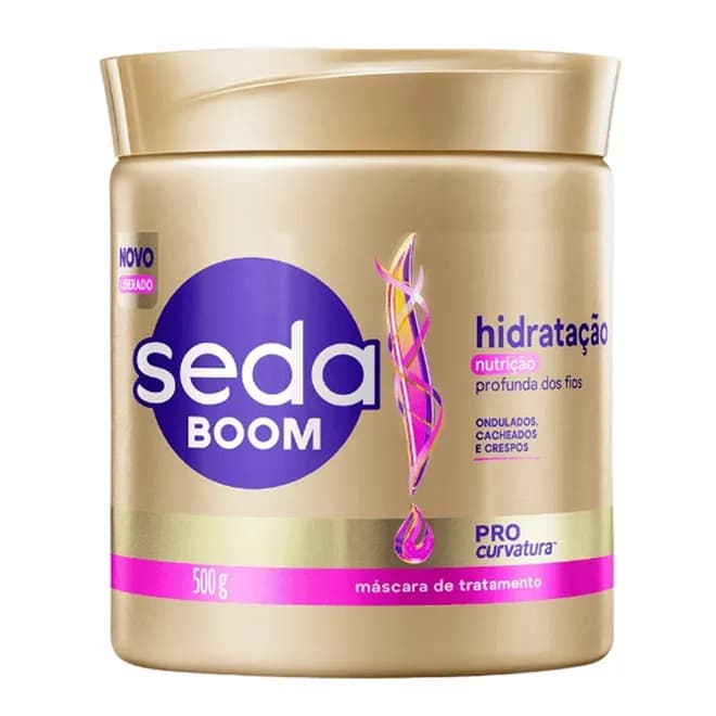 CREME TRATAMENTO SEDA 500G BOOM HID PROF