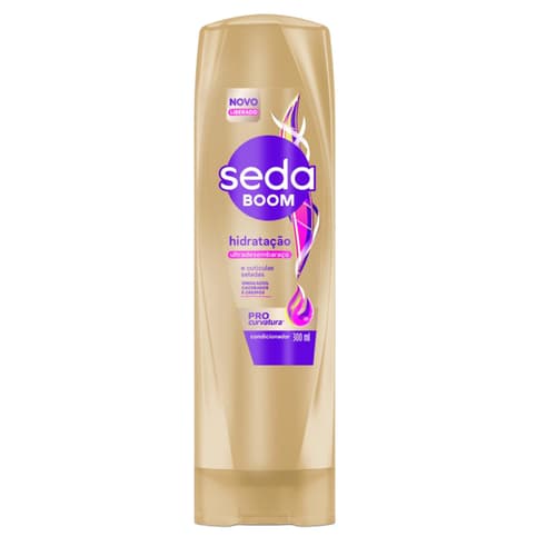 CONDIC SEDA 300ML BOOM HIDRATACAO