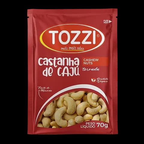 CASTANHA DE CAJU TOZZI 70G