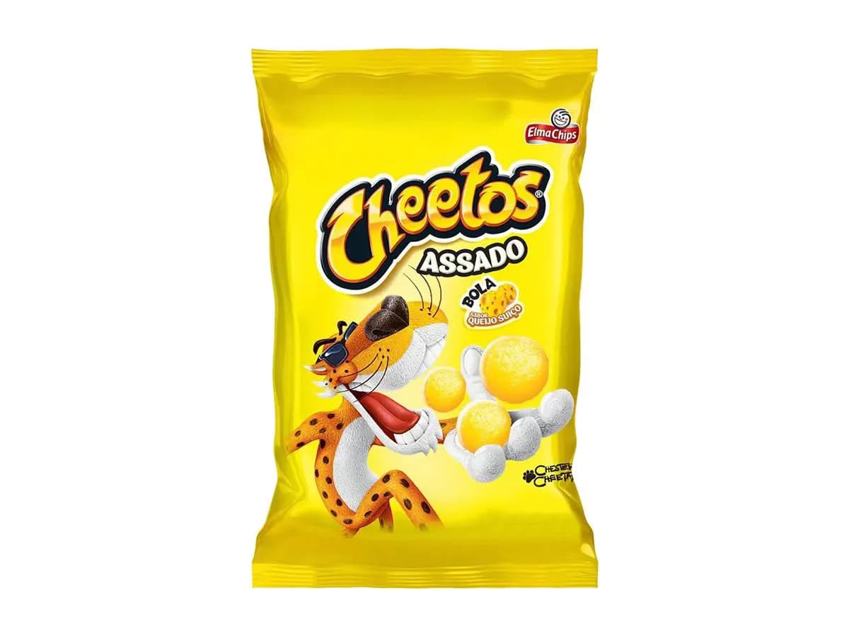 SALG ELMA CHIPS CHEETOS 37G BOLA QUEIJO SUICO