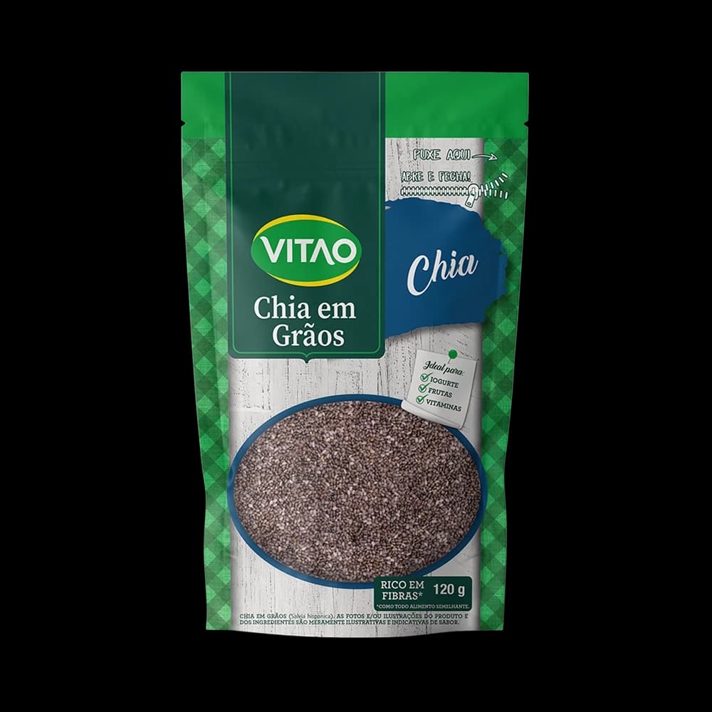 CHIA EM GRAOS VITAO 120G
