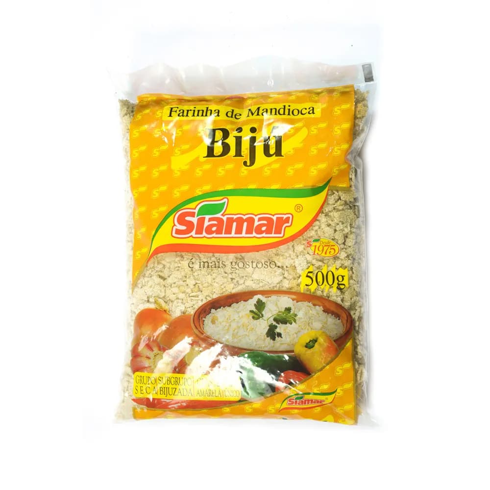 FARINHA MANDIOCA BIJU SIAMAR 500G