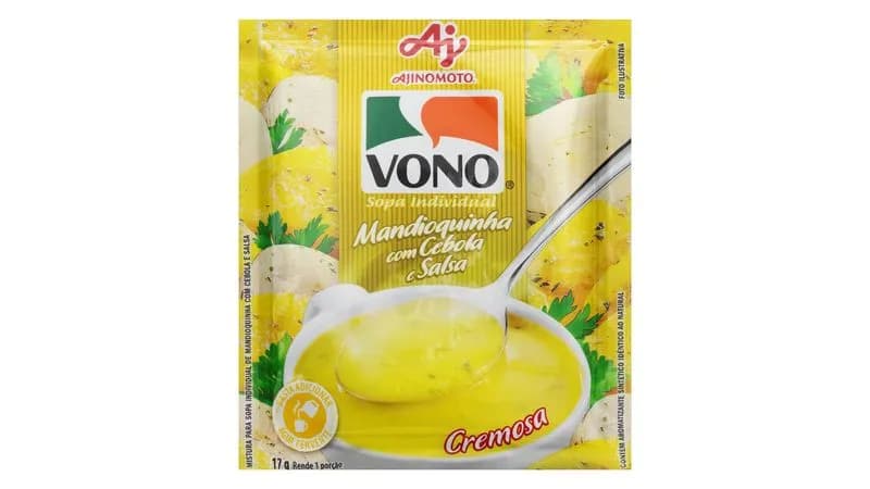 SOPA VONO 17G MANDIOQUINHA CEBOLA SALSA